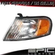 Fits 1998-99 Nissan Altima Corner Marker Turn Signal Light - Left Driver LH