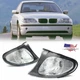 Turn Signal Lights Corner Light Pair For BMW E46 3-SERIES Sedan 2002-2005 LH+RH