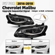 Upgrade Halogen Headlights w/ Sequential Signal Pair For 2016-2018 Chevy Malibu