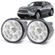 LED Fog Light Lamp Pair For Infiniti FX35 FX37 FX45 FX50 G25 QX70 QX80 QX56 M56