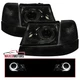 Smoke Projector Headlights+Corner Signal Lamps Fits 1998-2000 Ford Ranger Halo
