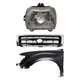 Front Grille Kit For 1997 Toyota Tacoma Base DLX SR5