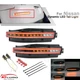 Smoked Dynamic LED Turn Signal Backup Brake Tail Fog Light For 03-09 Nissan 350Z