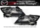 MAZDA Genuine RX-8 SE3P USED Front HID Headlight Lamp Set Left & Right OEM JAPAN