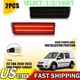 Pair For Ford Transit Connect 10-13 Smoke Rear Red Side Marker Light Lamp 1~10X