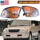 Side Marker Lamp Corner Parking Turn Signal Light For Lexus LX470 1998-2007 .