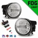 Pair Fog Lights For 2003-2008 Toyota Matrix Pontiac Vibe Clear Lens Driving Lamp