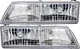 For 1995-1997 Mercury Grand Marquis Headlight Halogen Set Pair