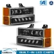 LED Headlight Bumper Lamp Marker for Chevy Suburban C1500 C2500 K1500 1994-1999
