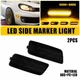 For 10-14 Volkswagen MK6 GTI Sequential LED Side Marker Lights Turn Signal Lamp