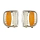 Parking Corner Signal Lights Pair Set for 94-97 Mazda Pickup Left & Right