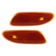 For Mercedes-Benz C-Class 2001-2007 Side Marker Light Driver and Passenger Pair