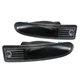 For Mitsubishi 00-02 Eclipse Black Front Bumper Lights Turn Signal Lamps Left+Ri