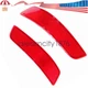 Bumper Reflector Lens Fits Lexus GS350 ES350 13-18 Driver + Passenger Side Rear