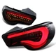 For 2013-2020 Scion FRS FT86 Subaru BRZ DRL Smoke Lens LED Tail Lights Lamp