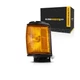 TO2520158 Fits 1984-1986 Toyota Pickup Park Signal Light Driver Side Black