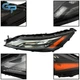 LED DRL Headlight Headlamp w/Halogen Signal For Nissan Rogue 2021 2023 Left Side