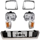 Halogen Headlight Headlamp Driver and Passenger For 1989-1991 Toyota Pickup