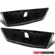 Fit 2003-2007 Infiniti G35 Coupe Black Bumper Lights Side Marker Signal Lamps