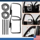 US Rubber Door Weatherstrip Seal Kit For 83-94 Chevy S10 Blazer GMC S-15 */L