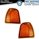 Corner Marker Light Set Driver & Passenger Side Fits 2001-2005 Ford Ranger
