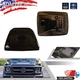 Gloss Black Smoked Front Turn Signal Lamp Covers For Mercedes-Benz W463 G-Class
