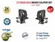 2X REAR LEFT RIGHT BRAKE CALIPER for NISSAN PRIMASTAR Bus 2.0 2006-