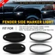 Smoked LED Side Marker Light White For 99-14 Chevy Silverado GMC 2500HD Sierra Smoked LED Side Marker Light White For 99-14 Chevy Silverado GMC 2500HD Sierra