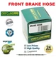 1x FRONT BRAKE HOSE for NISSAN PRIMASTAR Bus 2.0 2006-on