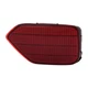 For Subaru Crosstrek 2018-2023 Bumper Reflector Passenger Side | Rear | Red-Lens