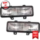 Parking Light GM2521130 GM2520130 Set of 2 for 1992-1995 Chevrolet G10, G20