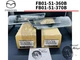 MAZDA Genuine RX-7 FC3S 86-92 Lh&Rh Lamp Front Lens Light Flash Passing Position