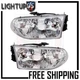 HEADLIGHT LAMP PAIR (LEFT AND RIGHT SET) FOR 99-02 MERCURY VILLAGER/QUEST