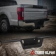Fits 2017-2022 Ford F-250 F-350 Super Duty Metal Black Rear Bumper Top Step Pad