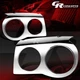 GLOSSY CHROME DIRECT FIT HEADLIGHT COVER BEZEL EYELID FOR 05-10 CHRYSLER 300C LX