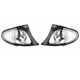 Turn Signal Corner Lights Cover Clear Lens For BMW E46 4DR 5D 3 Series 2002-2005