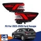 For 2023-2026 Ford Escape LED Tail Light Rear Outer Lamp Left + Right Side Pair