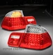 For 02-05 BMW E46 3 Series Sedan 4-Door LED Tail Brake Light Red Left+Right Pair