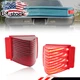 2X Red LED Rear Tail Brake Signal Lights Lenses For 1967 Chevy Chevelle / Malibu