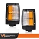 Fit For 90-97 Nissan D21 New Parking Corner Side Marker Signal Light Lamp Pair