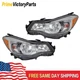 Driver Passenger Headlight Pair w/Bulbs Fits for 12-15 Subaru Impreza 13-16 XV 