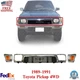 For 1989-1991 Toyota Pickup 4WD Front Grille Headlamp Door Kit With Corner Lamps