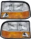 For 1998-2004 GMC Sonoma Bravada Jimmy Headlight Halogen Set Pair For 1998-2004 GMC Sonoma Bravada Jimmy Headlight Halogen Set Pair