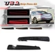Smoked LED Rear Bumper Reflector Tail Brake Signal Lights For Acura TL 2009-2011