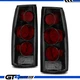 For 1988-1999 Chevy GMC C/K Pickup Tahoe Yukon Altezza Dark Black Taillight Set