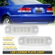 2 PCS LED License Plate Light Lamps For 1996-2000 Honda Civic 2 Door Coupe White
