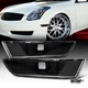 Fit 2003-2007 Infiniti G35 Coupe Bumper Corner Side Marker Signal Lights Black