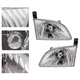 Headlight Assembly Headlamps Pair Set fit 2001-03 Toyota Sienna LH & Right New