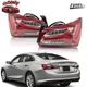 Pair LH+RH Brake Stop Lamps For 2019-2021 Chevrolet Malibu Outer Tail Lights LED