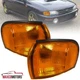Corner Lights Fits 1995-2001 Subaru Impreza Amber Signal Lamps Replacement L+R